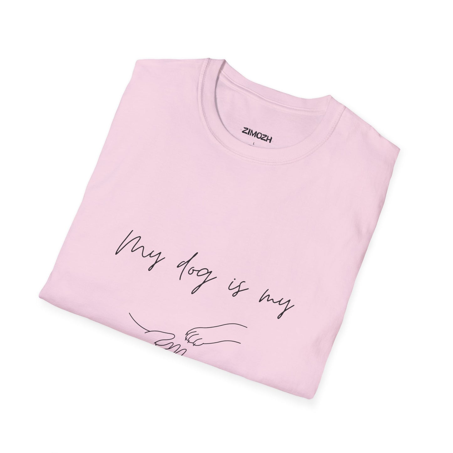 My Dog Is My Life Unisex Softstyle T-Shirt | Perfect Gift for Dog Lovers